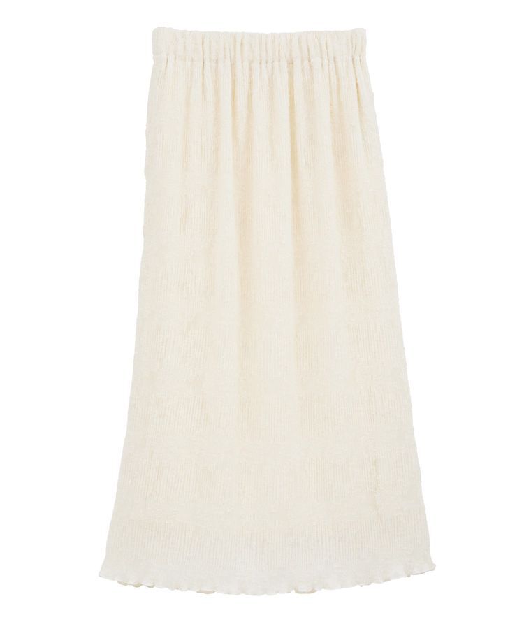 earth music&ecology「マジョリカプリーツナロースカート」|タイト|