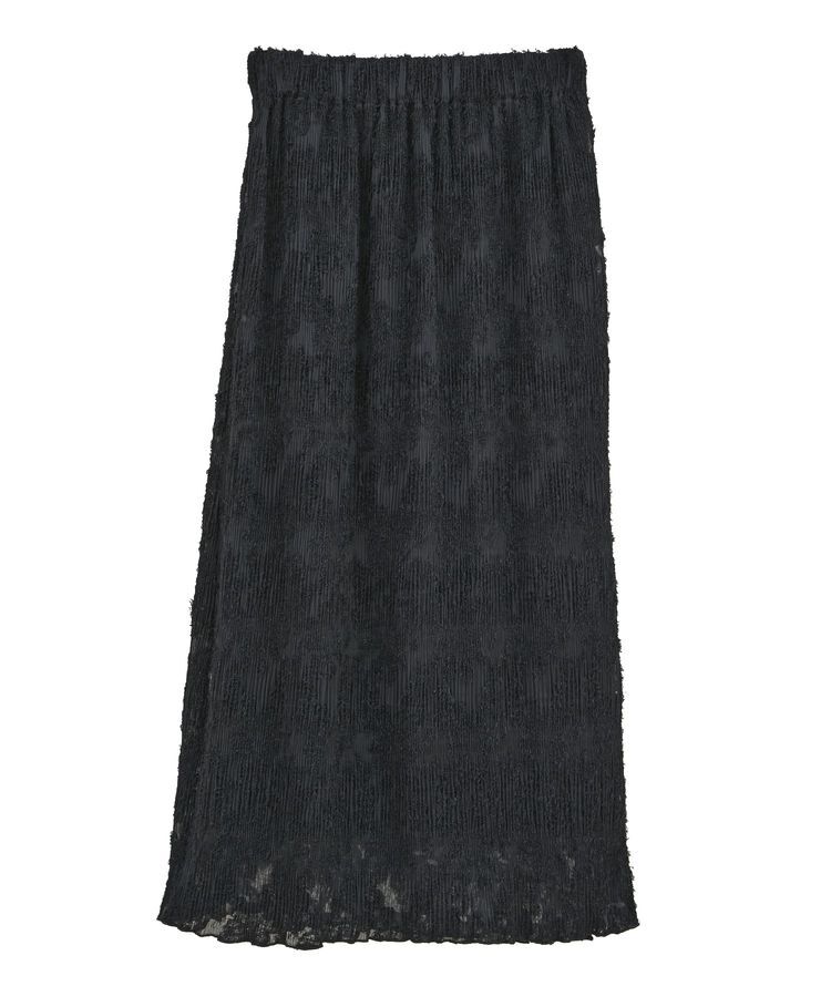 earth music&ecology「マジョリカプリーツナロースカート」|タイト|