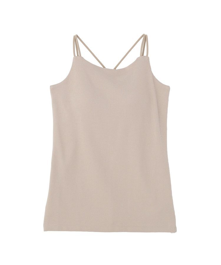 earth music&ecology「適ON カップ付きキャミソール」|キャミソール|