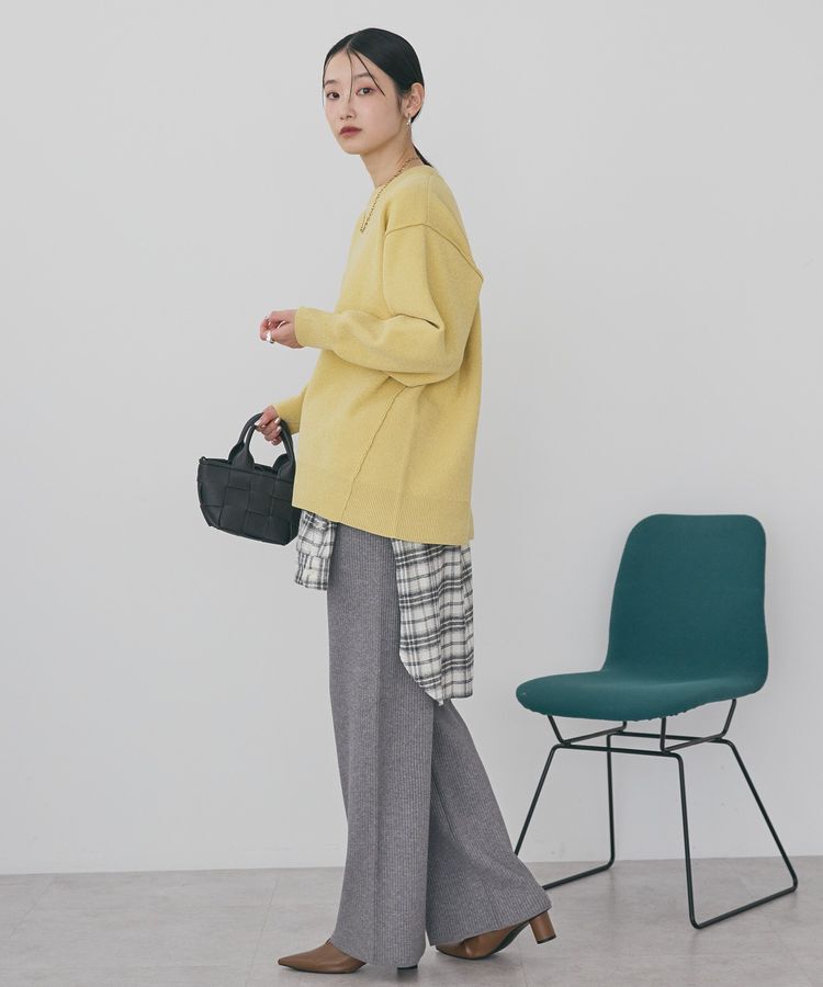 AMERICAN HOLIC「【選べる丈】モールニットプルオーバー」|ニット・セーター|