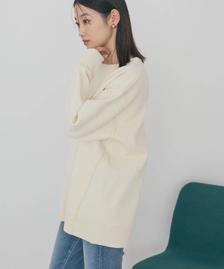 AMERICAN HOLIC「【選べる丈】モールニットプルオーバー」|ニット・セーター|