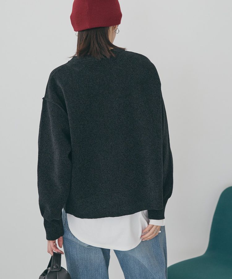 AMERICAN HOLIC「【選べる丈】モールニットプルオーバー」|ニット・セーター|