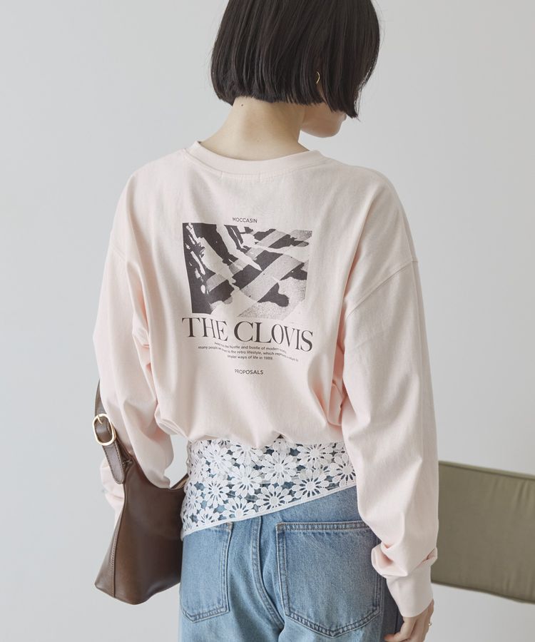 AMERICAN HOLIC「BACK PHOTOプリントロンT」|Tシャツ・カットソー|