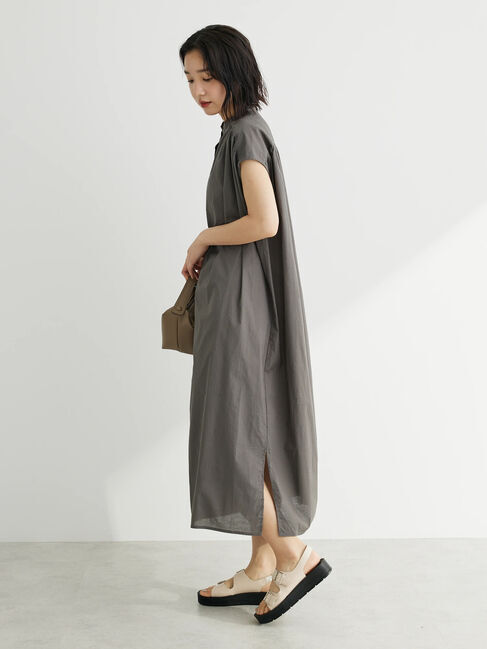 Green Parks「・Petit　Fleur　カラーシャツワンピース」|ワンピース|