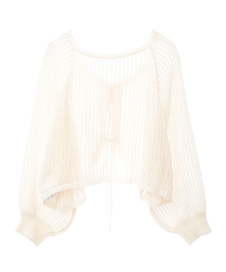 Green Parks「・ELENCARE DUE 2wayメッシュカーディガン」|カーディガン|