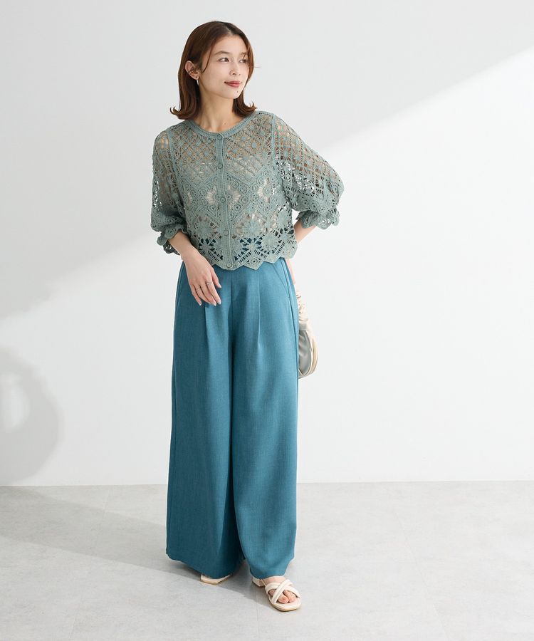 Green Parks「・ELENCARE DUE リネンライクワイドパンツ」|その他|