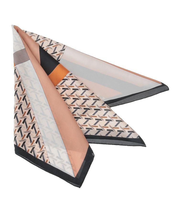 Green Parks「・ジオメトリーパターンスカーフ 70&times;70」|バンダナ・スカーフ|