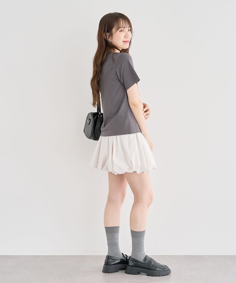 Green Parks「・ELENCARE DUE バルーンミニスカート」|スカート|
