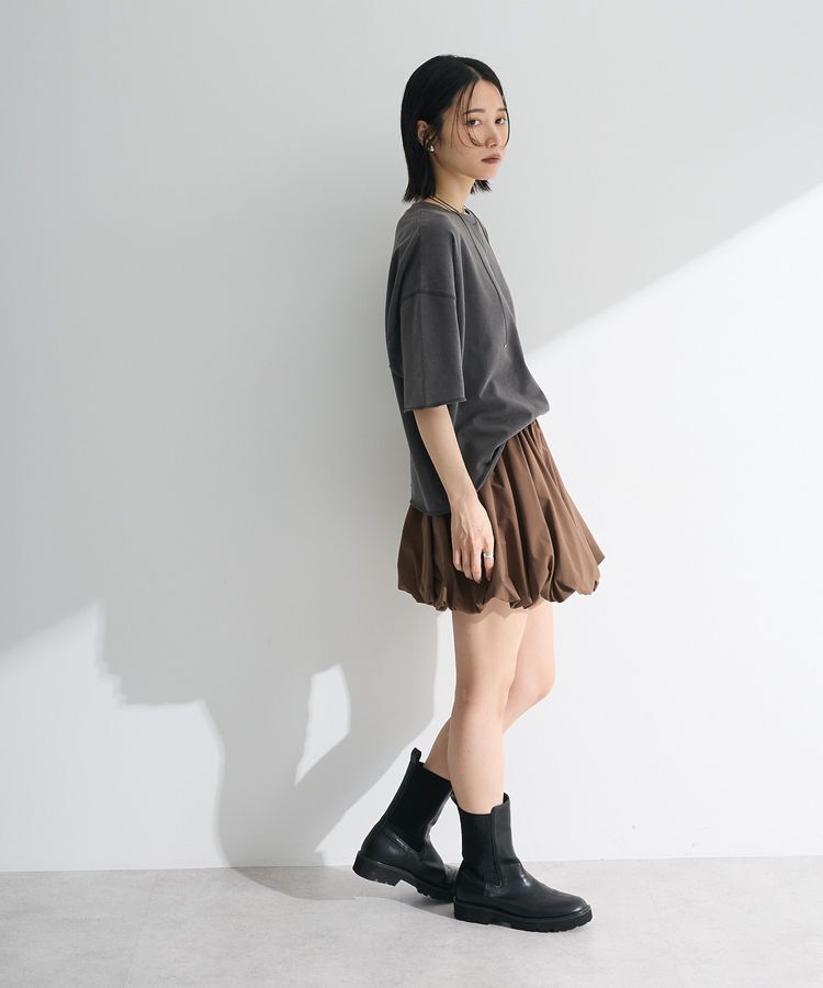 Green Parks「・ELENCARE DUE バルーンミニスカート」|スカート|