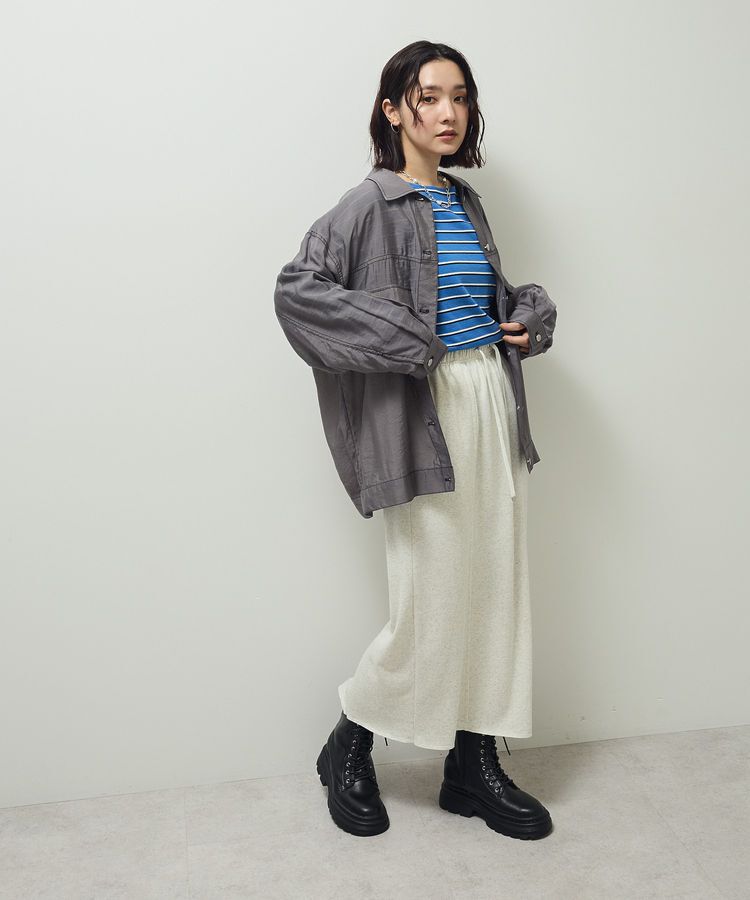 Green Parks「・ELENCARE DUE カラーステッチシアーGジャンⅡ」|テーラードジャケット|