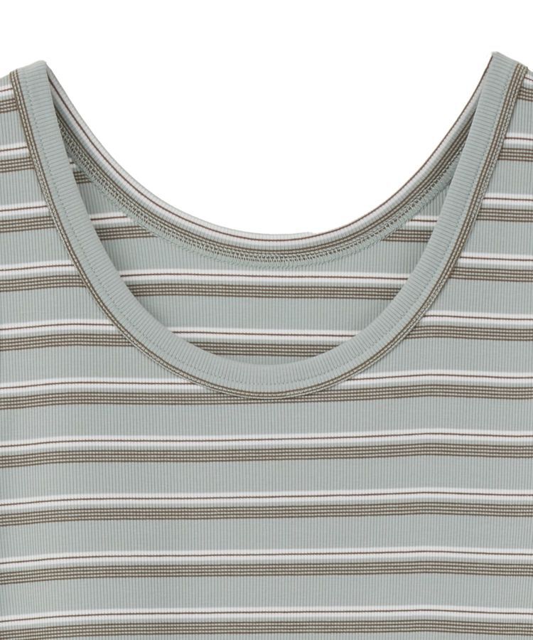 GARAGE OF GOOD CLOTHING「ランダムリブボーダータンク」|キャミソール|