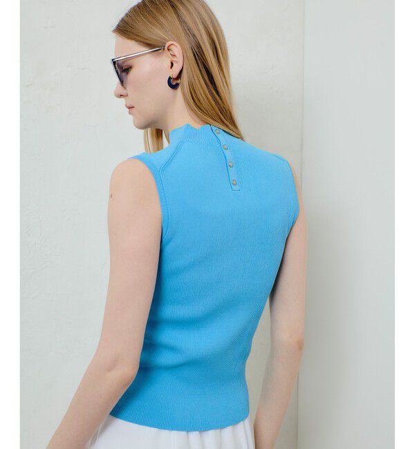 allureville「バック釦プルオーバー」|ニット・セーター|