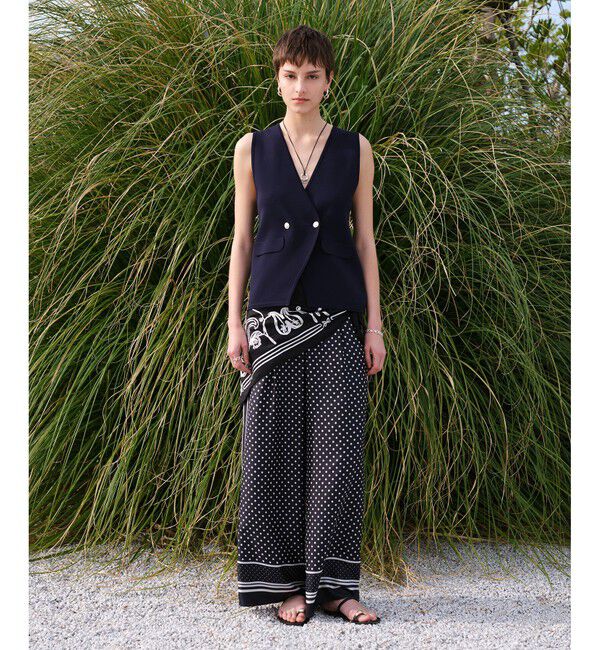 allureville「ミラノリブニットジレ」|ニット・セーター|