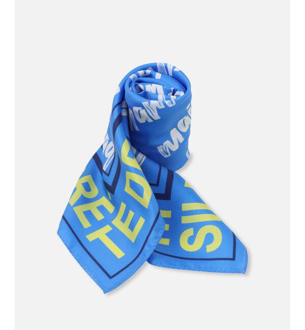 allureville「フォントロゴスカーフ」|バンダナ・スカーフ|