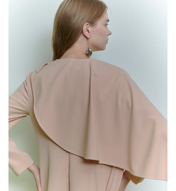 LOULOU WILLOUGHBY「【LOULOU WILLOUGHBY】2WAYケープワンピース」|ワンピース|