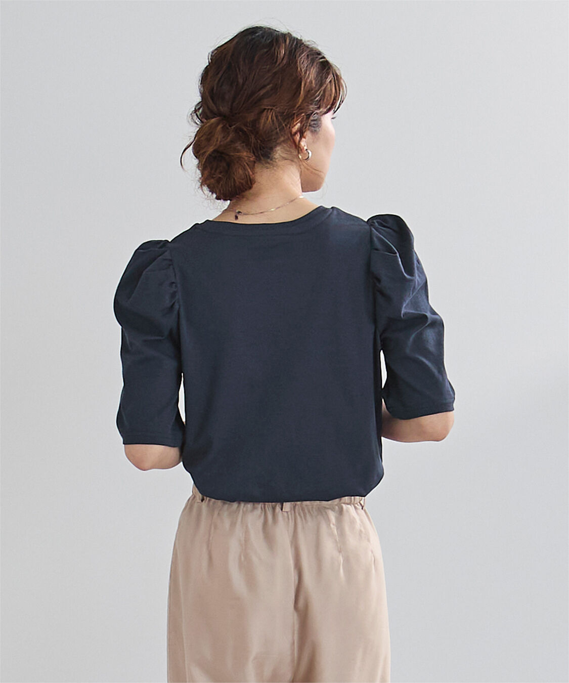 ur's「汗染み防止パフスリーブTシャツ」|Tシャツ・カットソー|