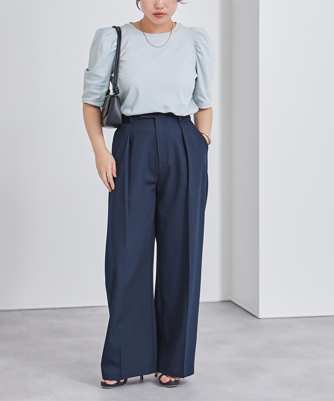 ur's「汗染み防止パフスリーブTシャツ」|Tシャツ・カットソー|