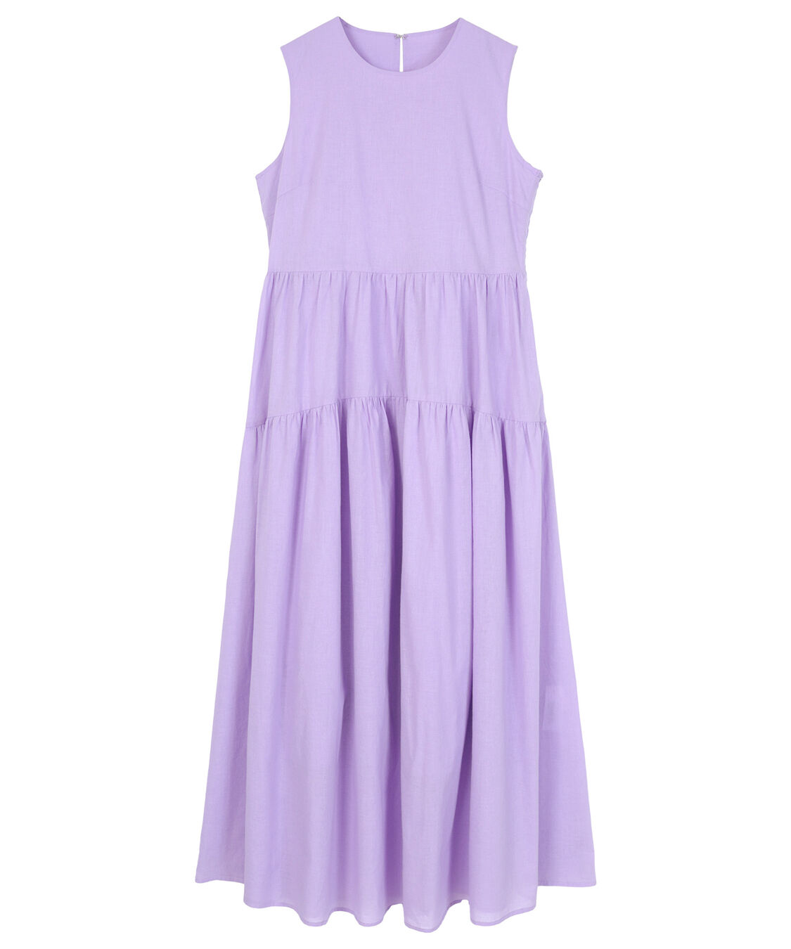 ur's「コットンクルーネックティアードワンピース」|ワンピース|