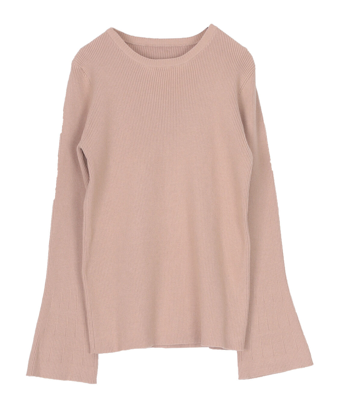 ur's「【星玲奈さんコラボアイテム】フレアスリーブリブニット」|ニット・セーター|