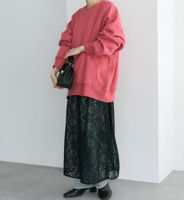  「シンプル裏起毛スウェットプルオーバー」|プルオーバー|