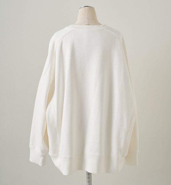  「ロゴ刺繍チュニックスウェット」|プルオーバー|