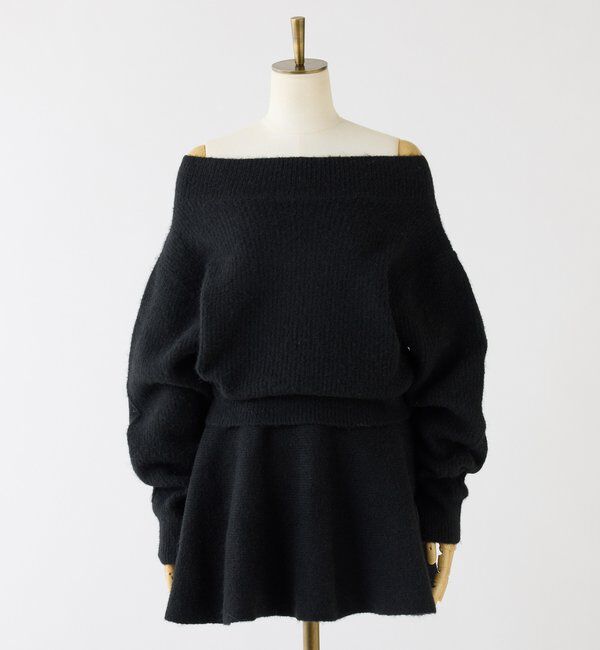  「オフショルニットセットアップ」|ワンピース|