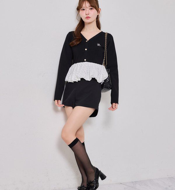  「後ろレースアップショートパンツ」|その他|