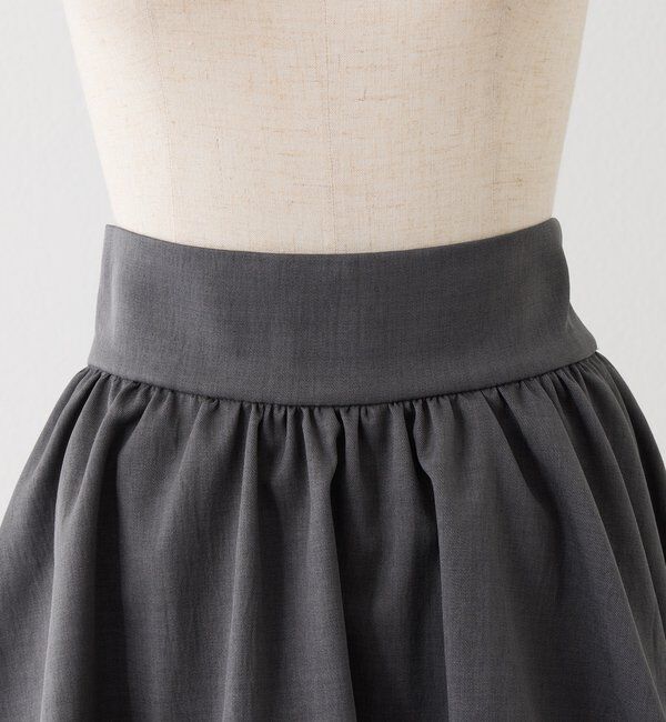  「レース付きバルーンミニスカパン」|スカート|