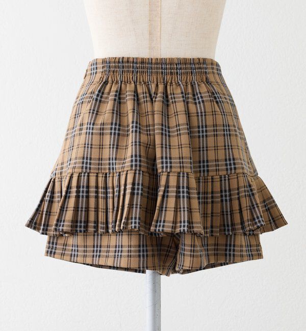  「【SMサイズ展開あり】細プリーツスカパン」|スカート|