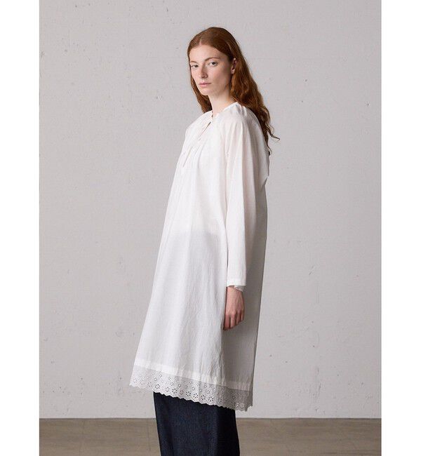 MidiUmi「MidiUmi ヘムレーススモックワンピース」|ワンピース|