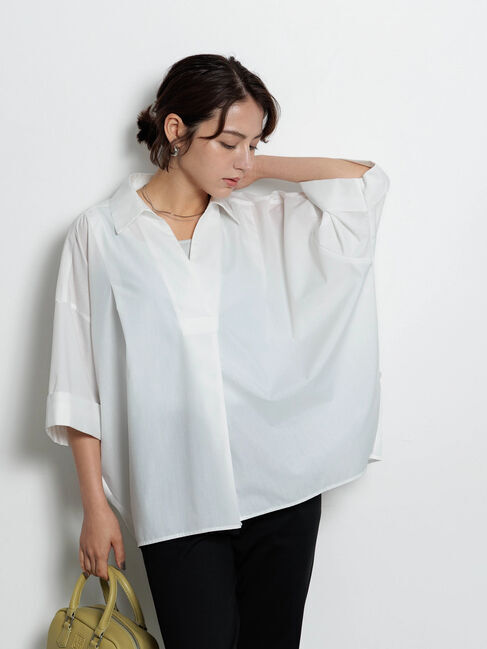 Te chichi「コクーンスキッパーシャツ」|シャツ・ブラウス|