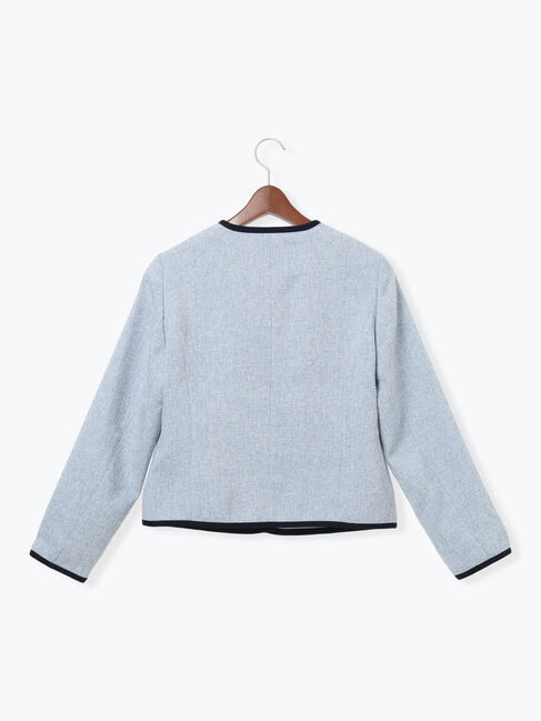 Te chichi「ライトツイードバイカラージャケット《2026 spring catalog item》」|その他|