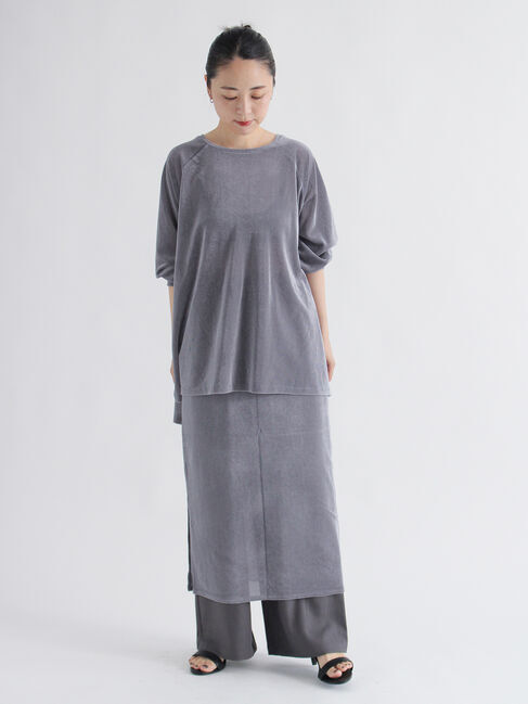 sm2rhythm「シアーベロアレイヤードスカート」|スカート|