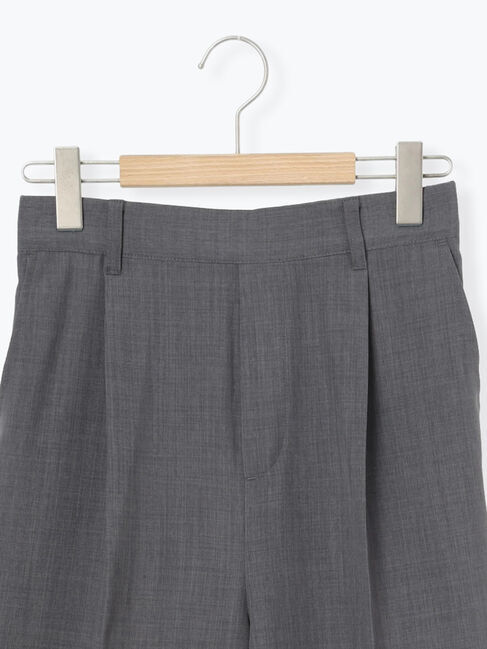 Samansa Mos2「【イージーケア、接触冷感】タックワイドパンツ」|その他|