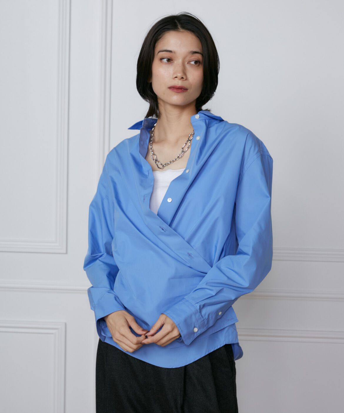 INED「オーバーサイズシャツ」|シャツ・ブラウス|