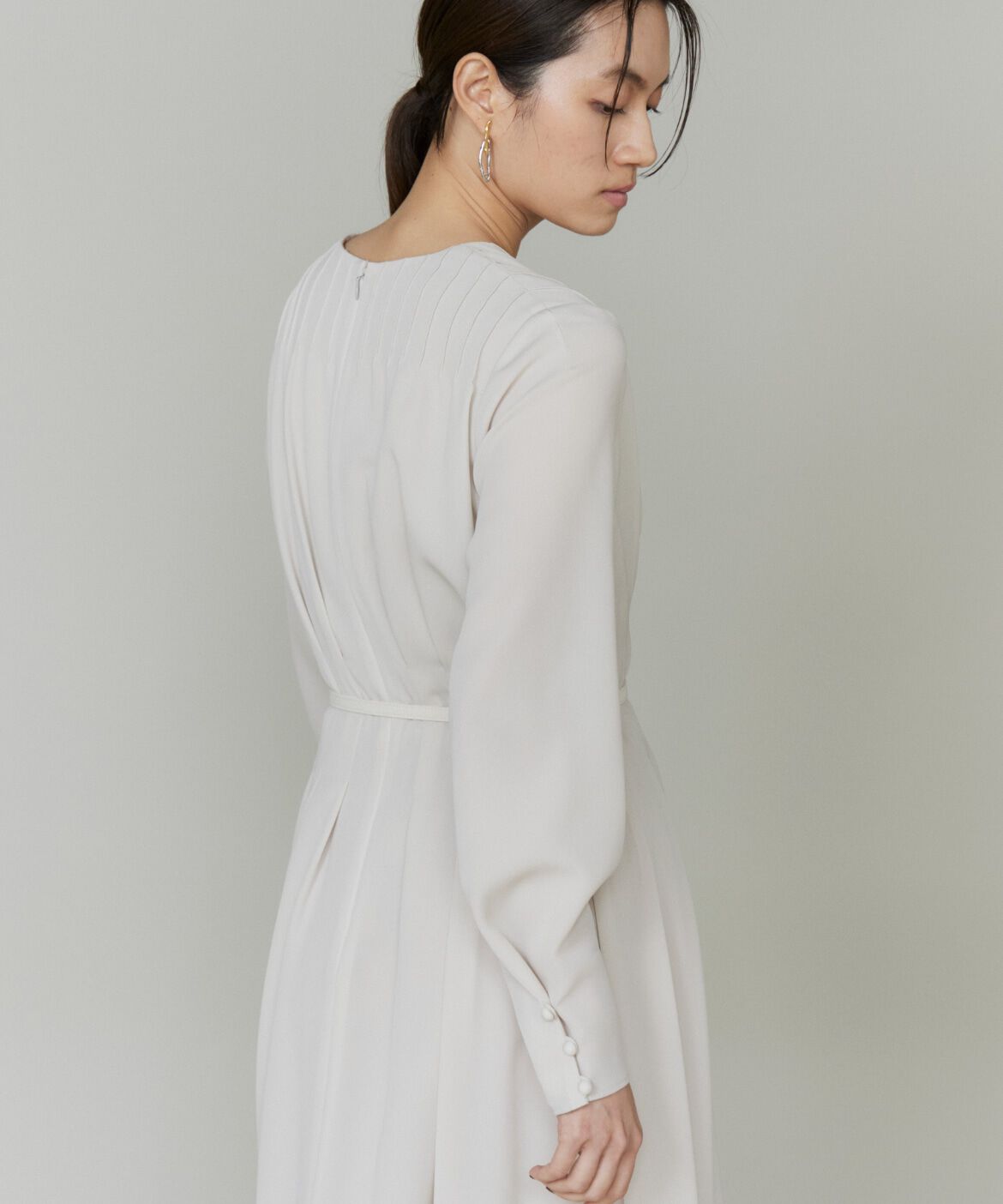 la veille by SUPERIOR CLOSET「ピンタックデザインワンピース」|ワンピース|