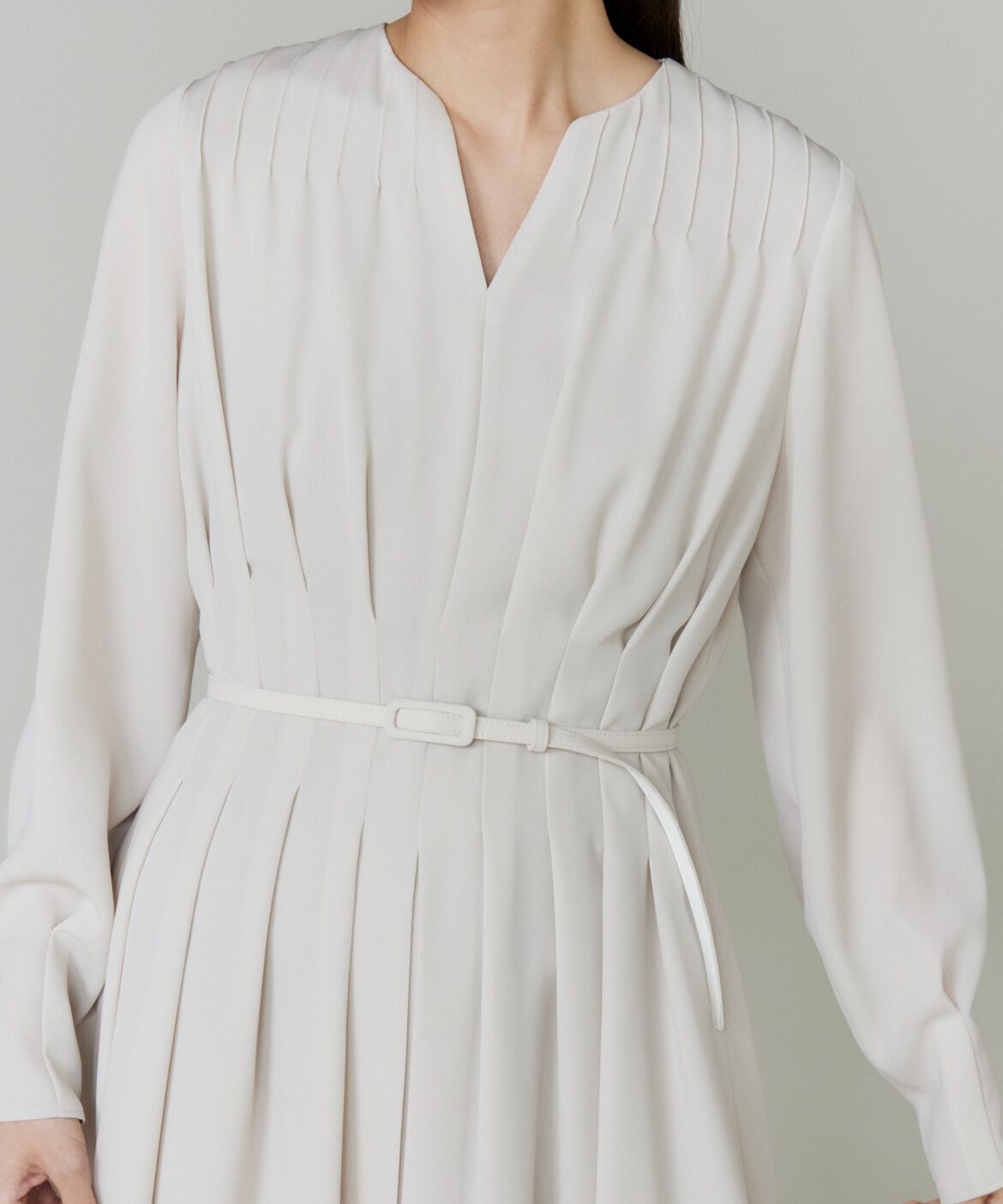 la veille by SUPERIOR CLOSET「ピンタックデザインワンピース」|ワンピース|