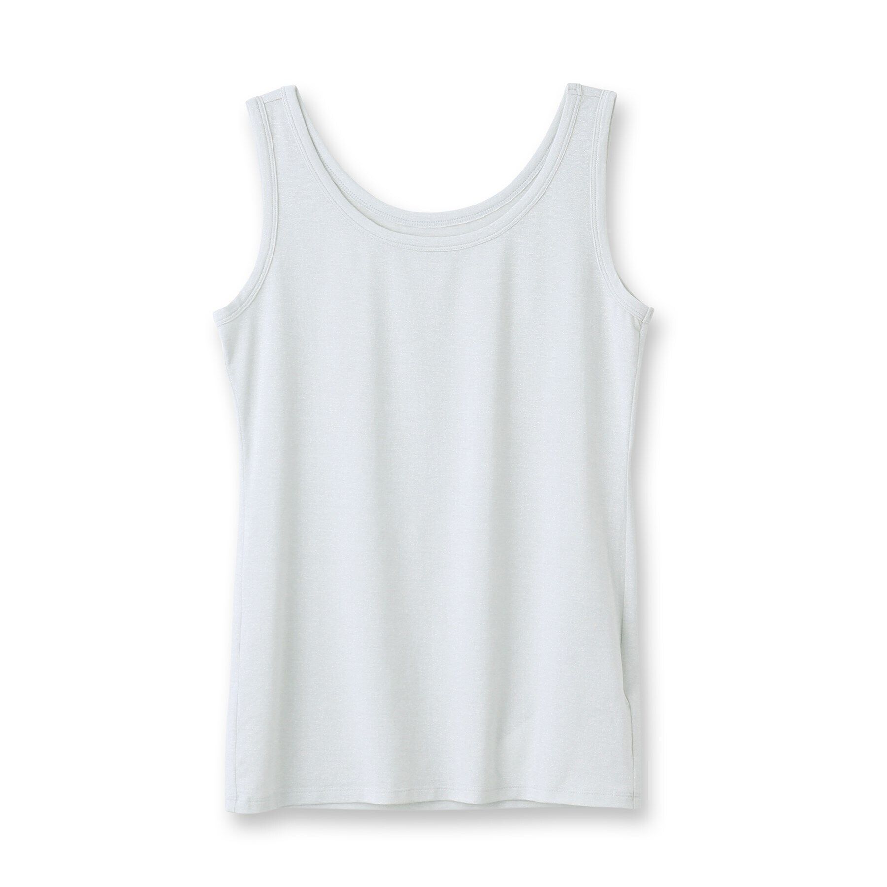 UNTITLED「リーベルラメベア天竺プルオーバファブリック」|キャミソール|