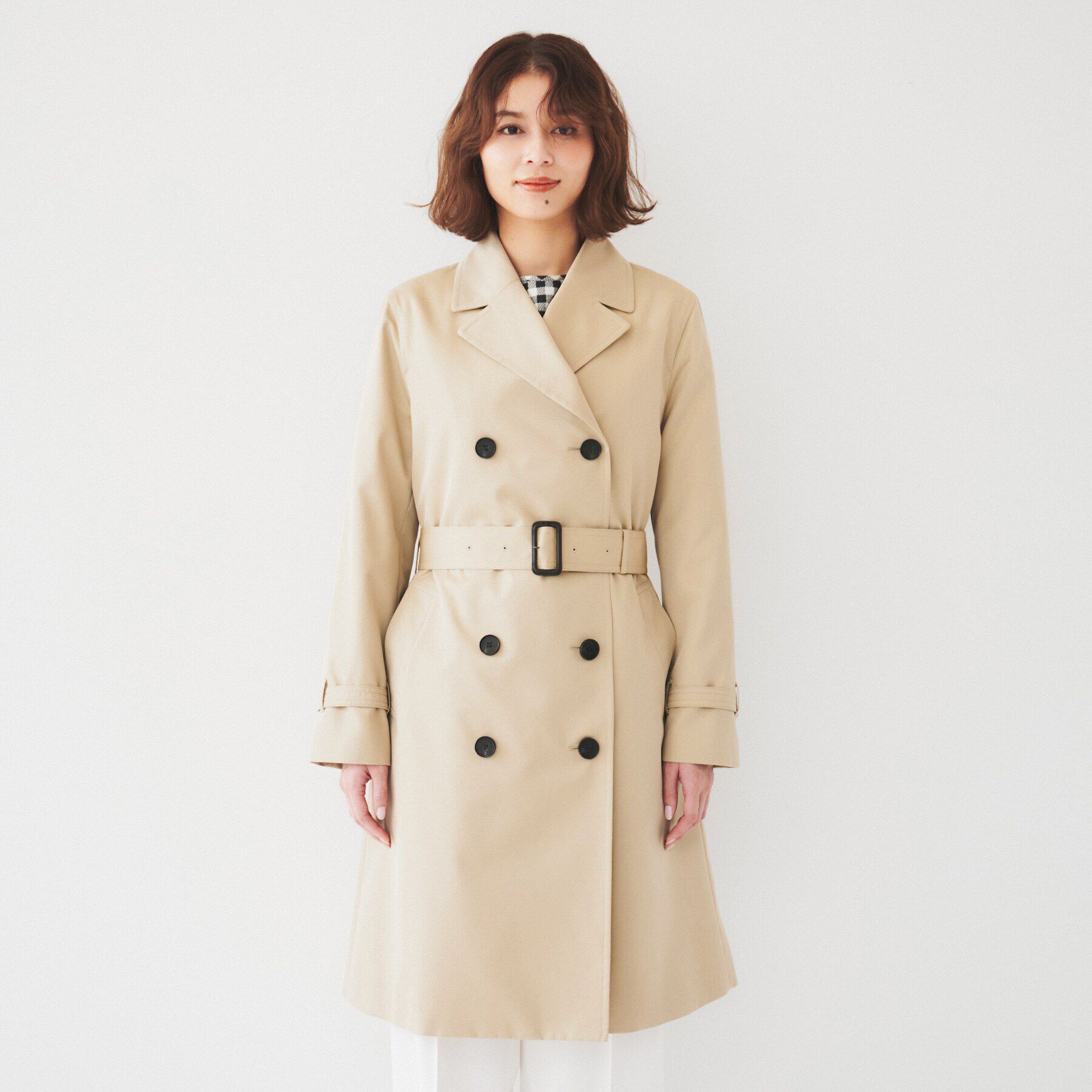 UNTITLED「【オフィス/ハレの日】ライナー付きトレンチコート」|トレンチコート|