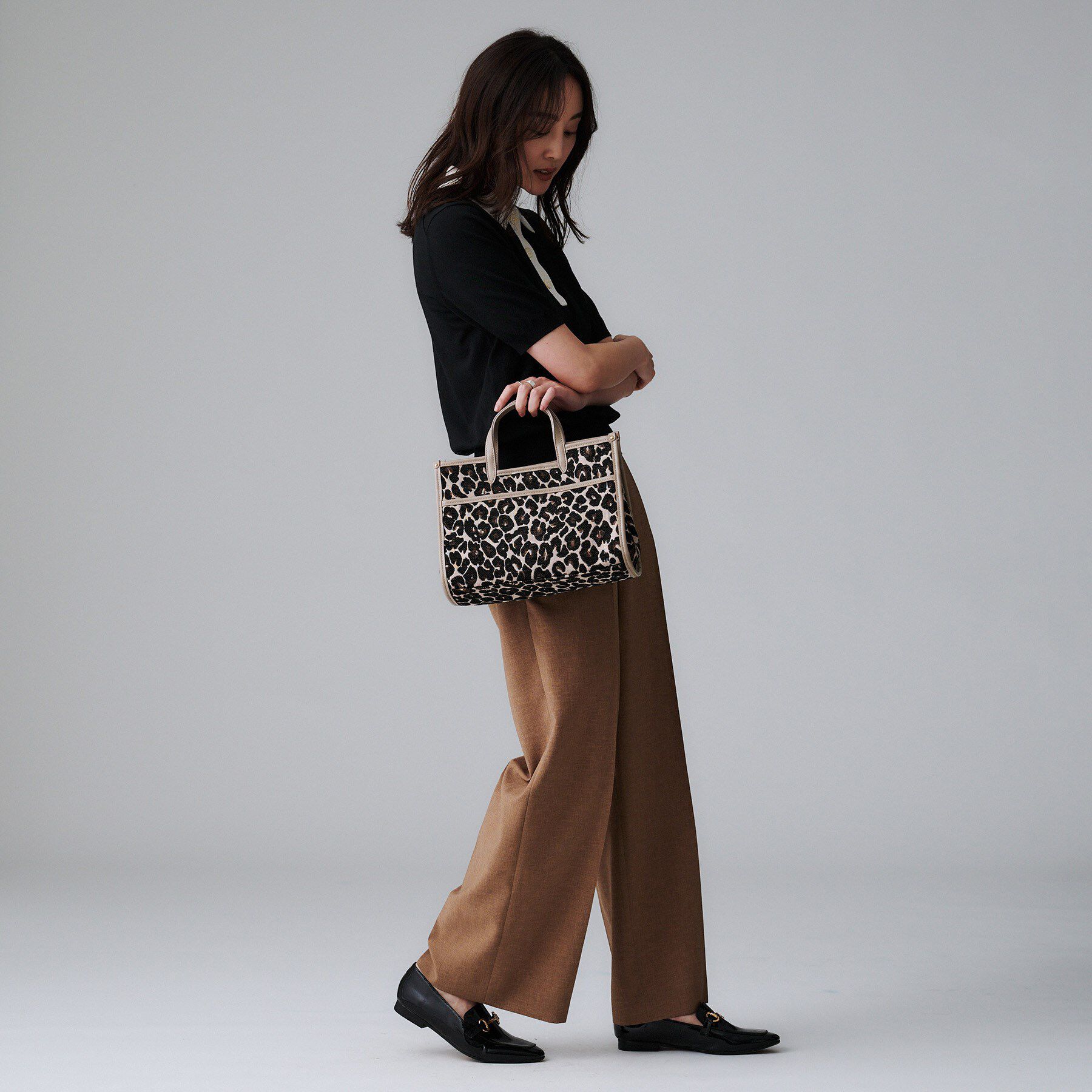 UNTITLED「【古畑星夏さん着用/選べる3柄】ジャカードミディアムトート」|トートバッグ|