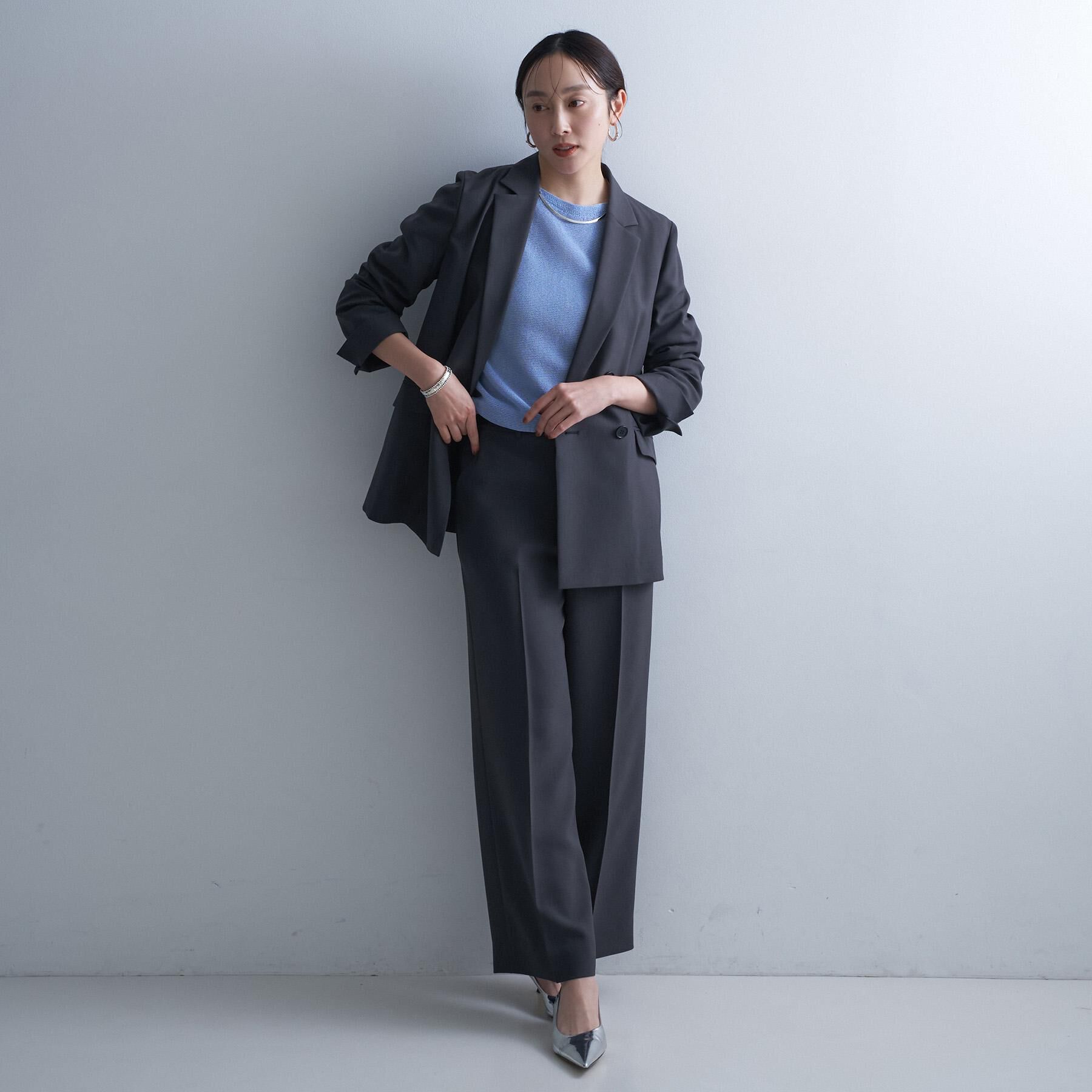 UNTITLED「【接触冷感/UV/セットアップ可】エアリー ワイドパンツ」|その他|