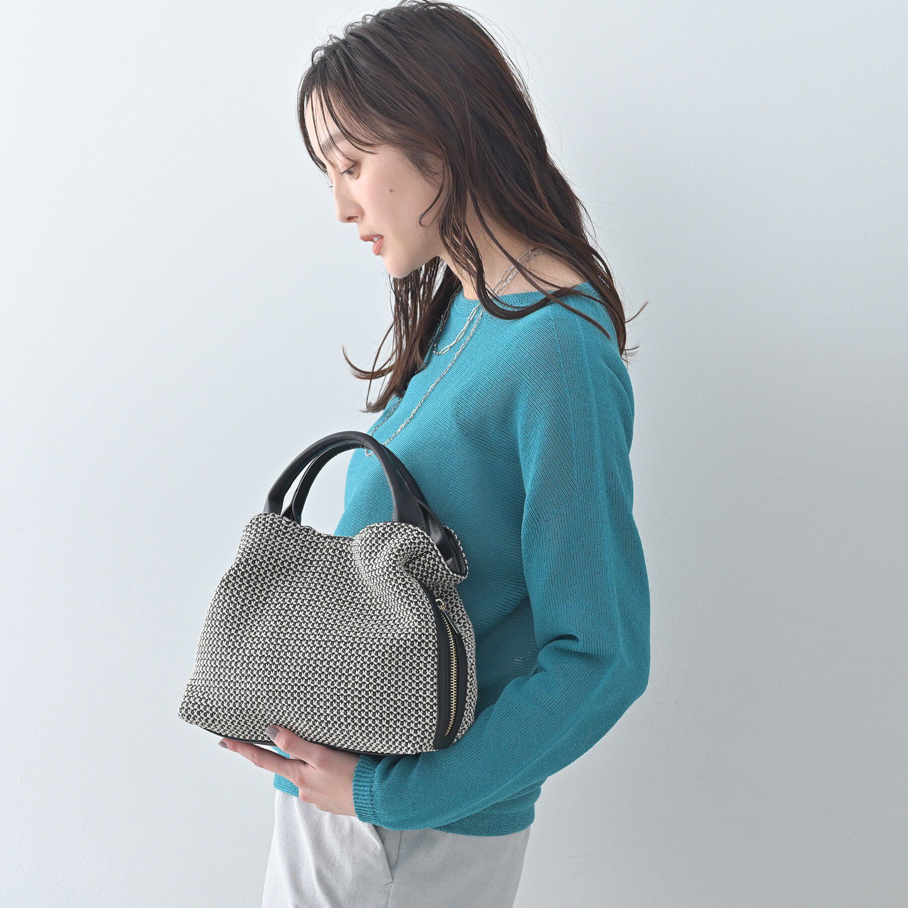 UNTITLED「【古畑星夏さん着用/新素材追加】ミニメッシュショルダー」|ショルダー・メッセンジャー|