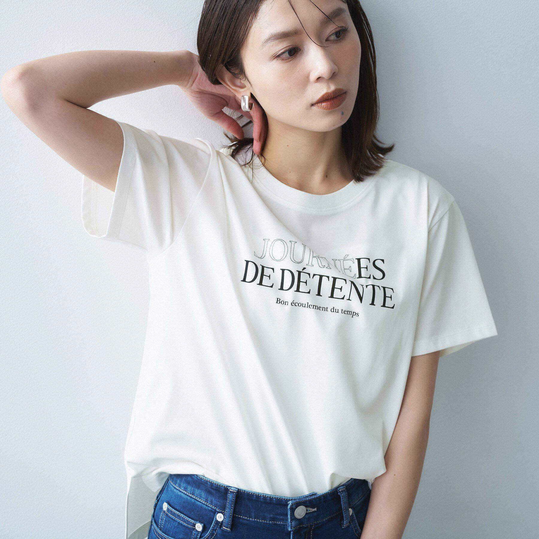 UNTITLED「【古畑星夏さん着用/ロゴ/プリント】グラフィックTシャツ」|Tシャツ・カットソー|