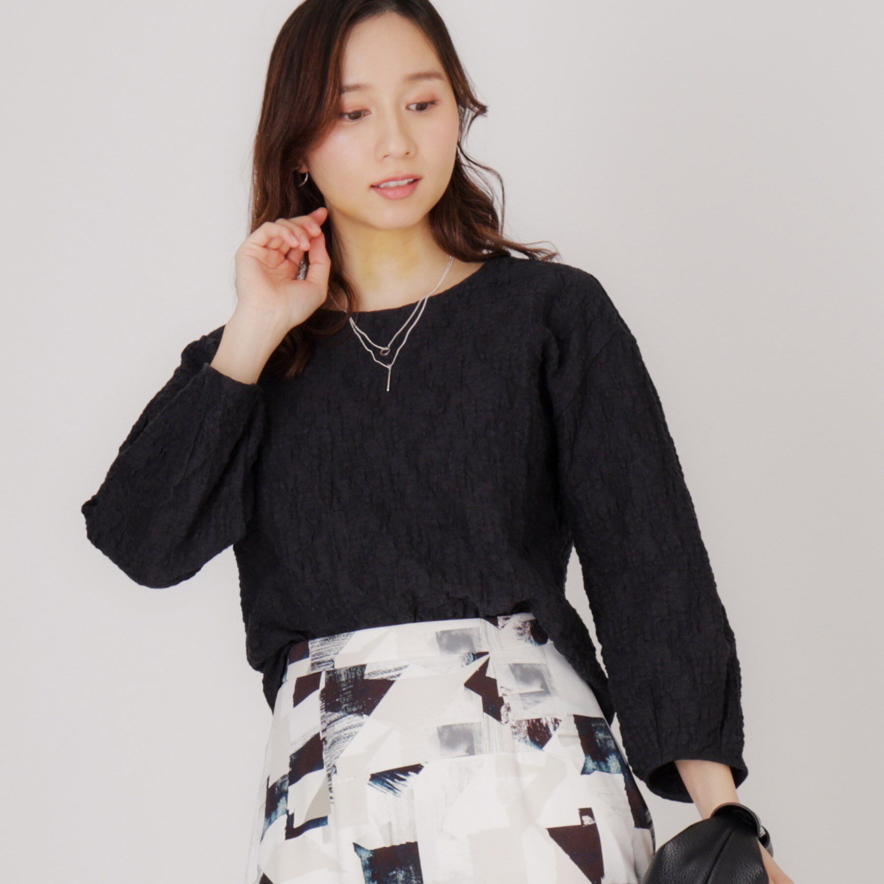 COUP DE CHANCE「【洗える】ジャージ素材プルオーバー」|Tシャツ・カットソー|