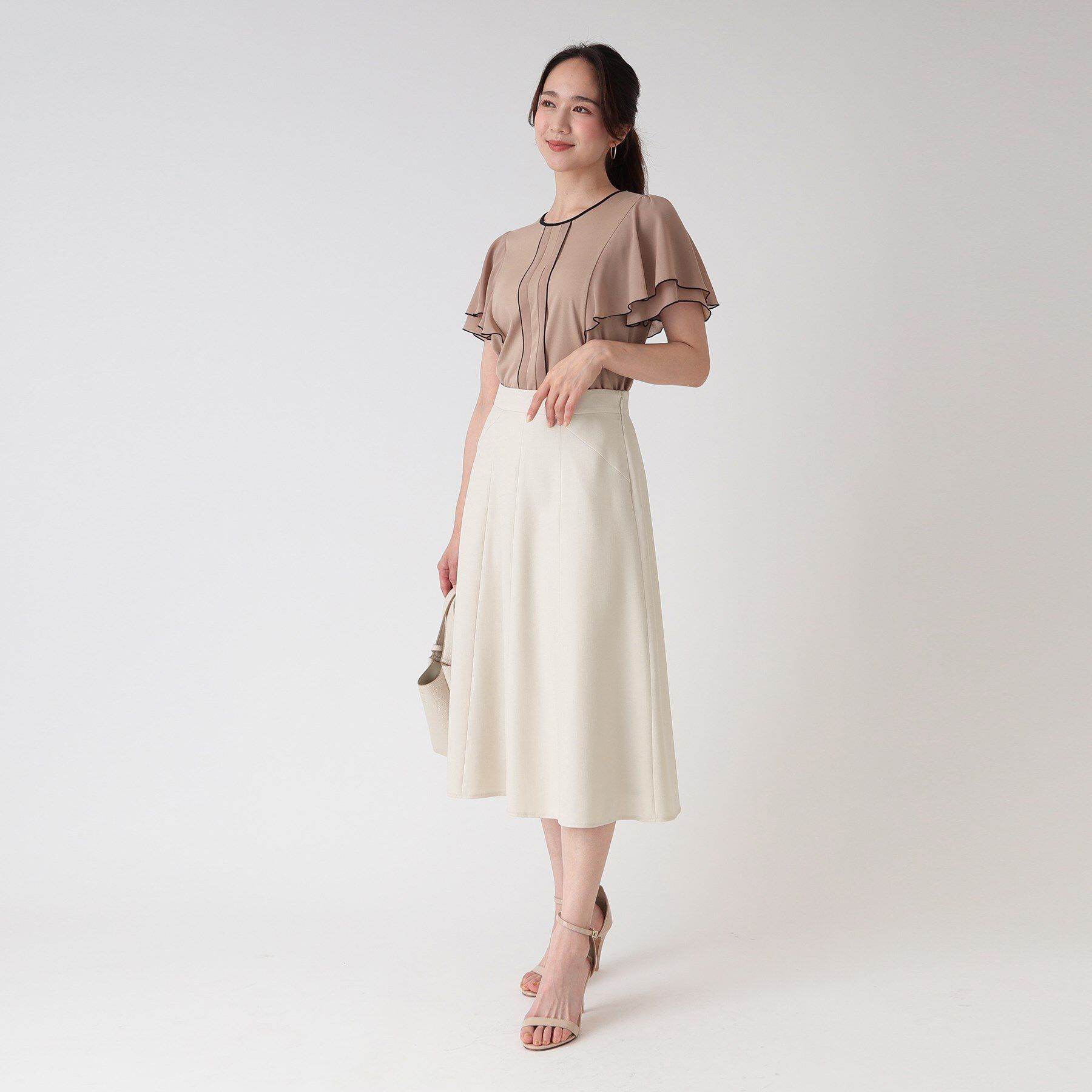 COUP DE CHANCE「【洗える／日本製】フレアスカート」|スカート|