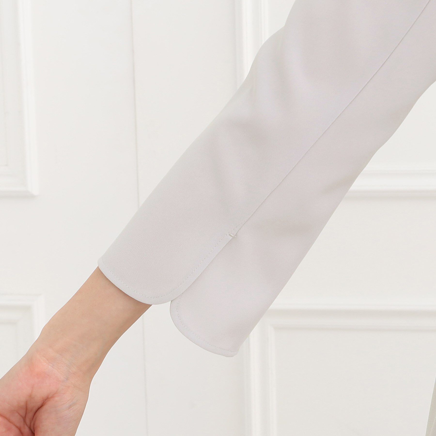 Reflect「【フォーマル/洗える/セットアップ可】ぺプラムデザインブラウス」|シャツ・ブラウス|