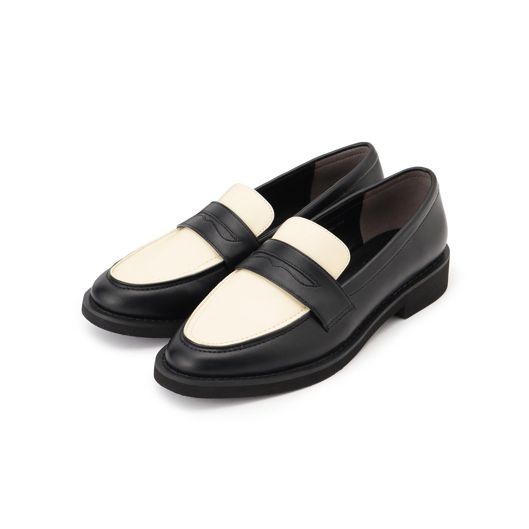 Reflect「【トレンドアイテム／軽い履き心地】バイカラーローファー」|その他|