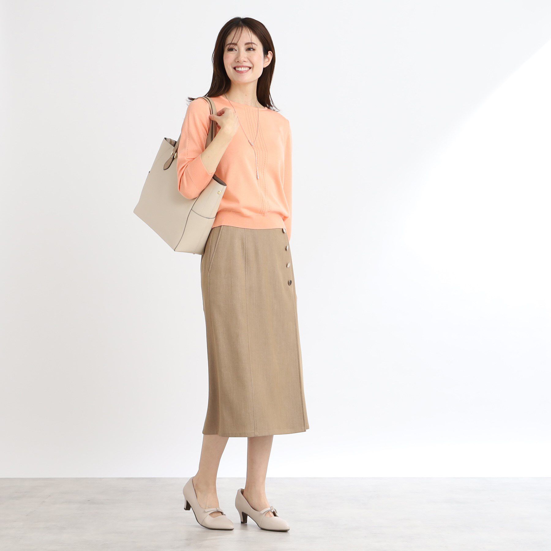 Reflect「【夏SALE／WEB限定カラーあり／アンサンブル可】プルオーバーニット」|ニット・セーター|