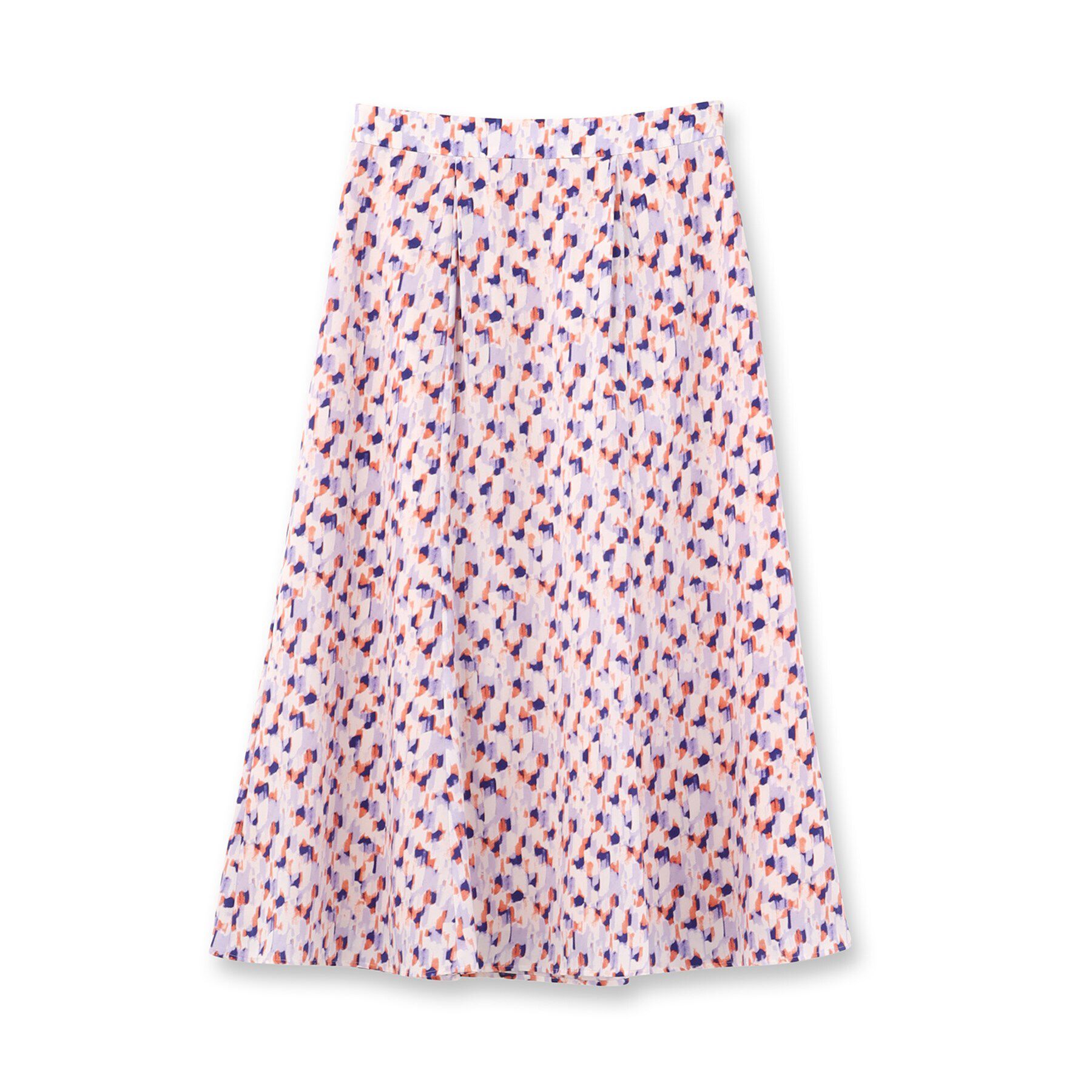 Reflect「【マシンウォッシュ可／セットアップ可】フリュイドプリントスカート」|スカート|