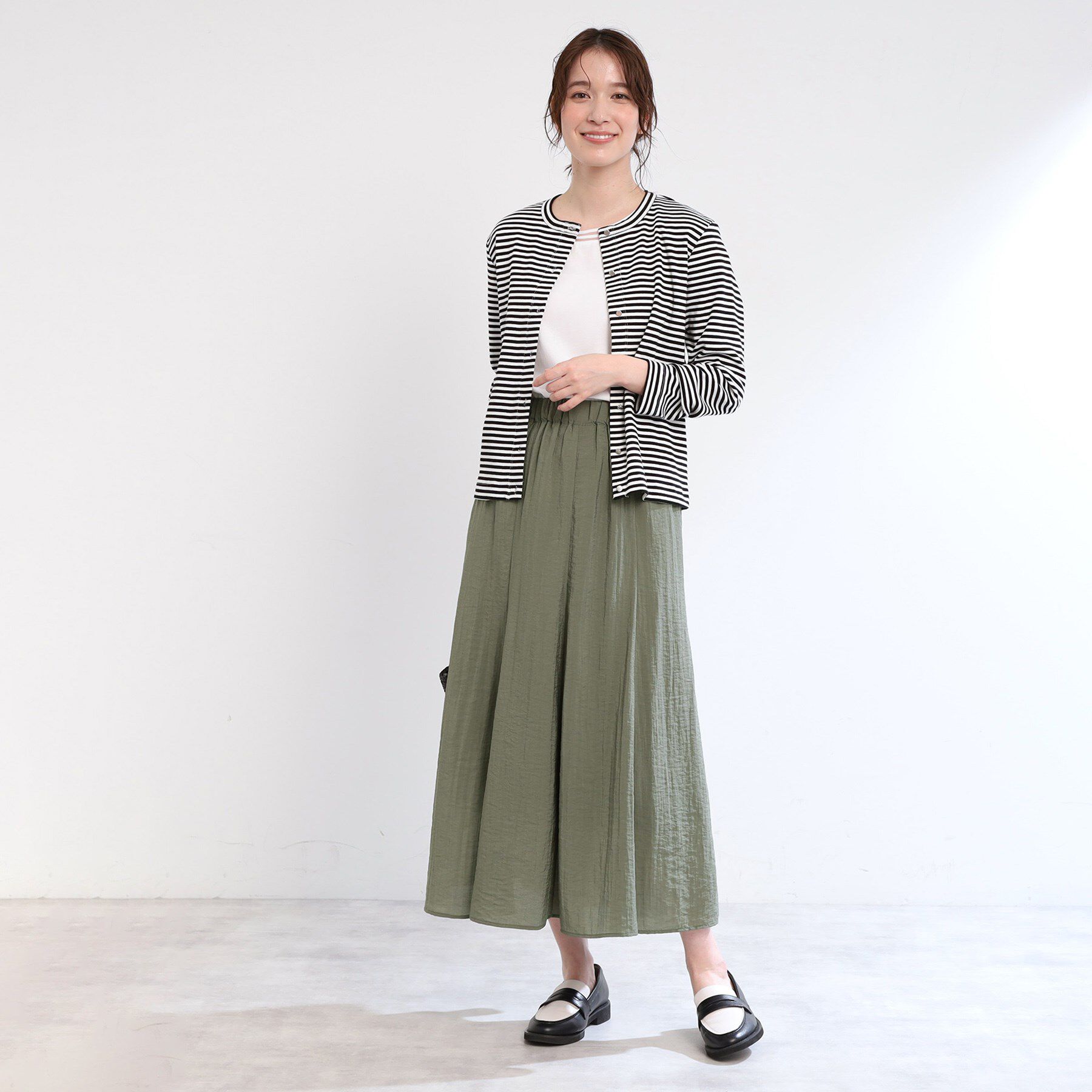 Reflect「【夏SALE／E‐QUALITY／手洗い可】シアースカート」|スカート|